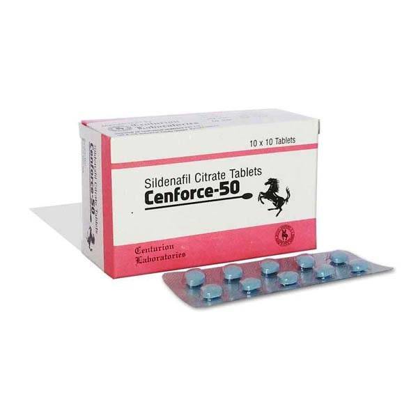 Cenforce-50-Mg Cenforce, Sildenafil