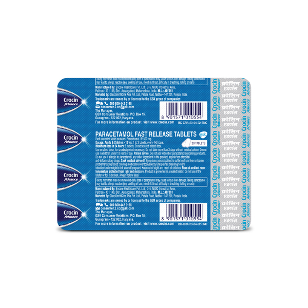 Crocin-advance-tablet Crocin Advance