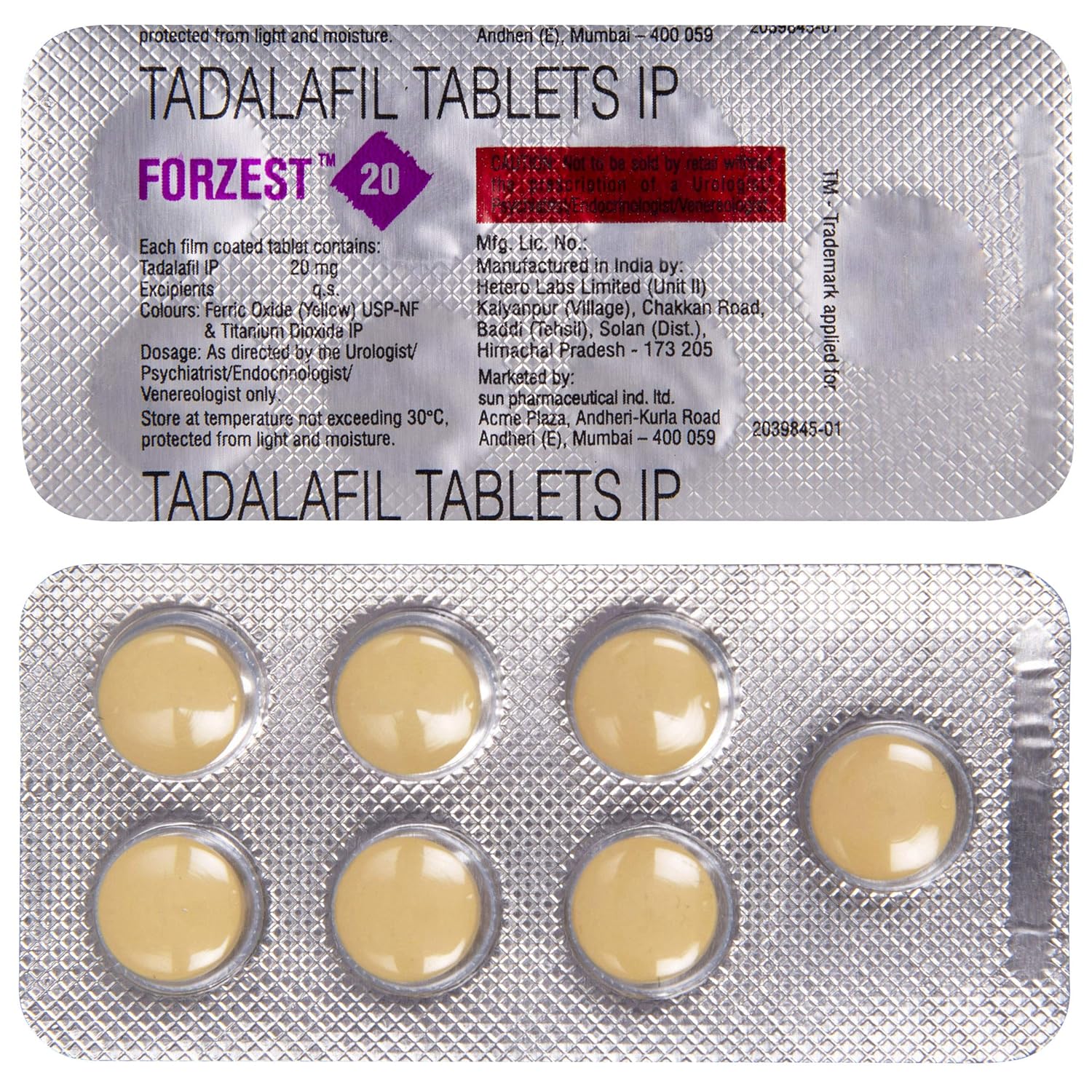 Forzest-20 Forzest,Tadalafil