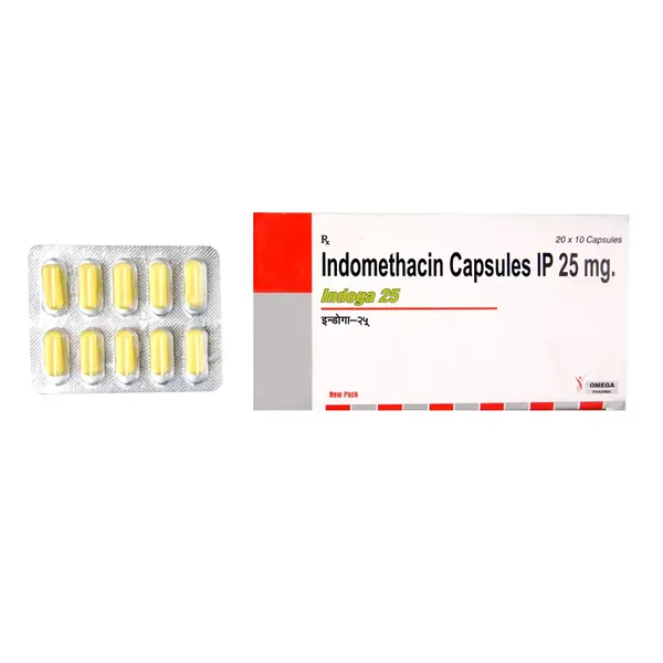 Indoga-25-mg Indoga, Indomethacin
