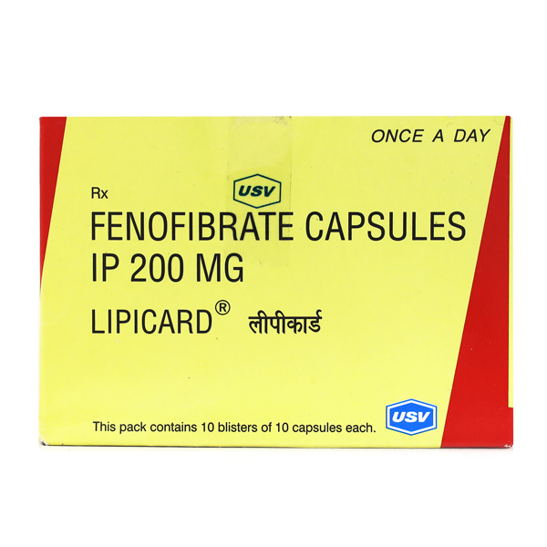 Lipicard-200mg-capsule Lipicard, fenofibrate
