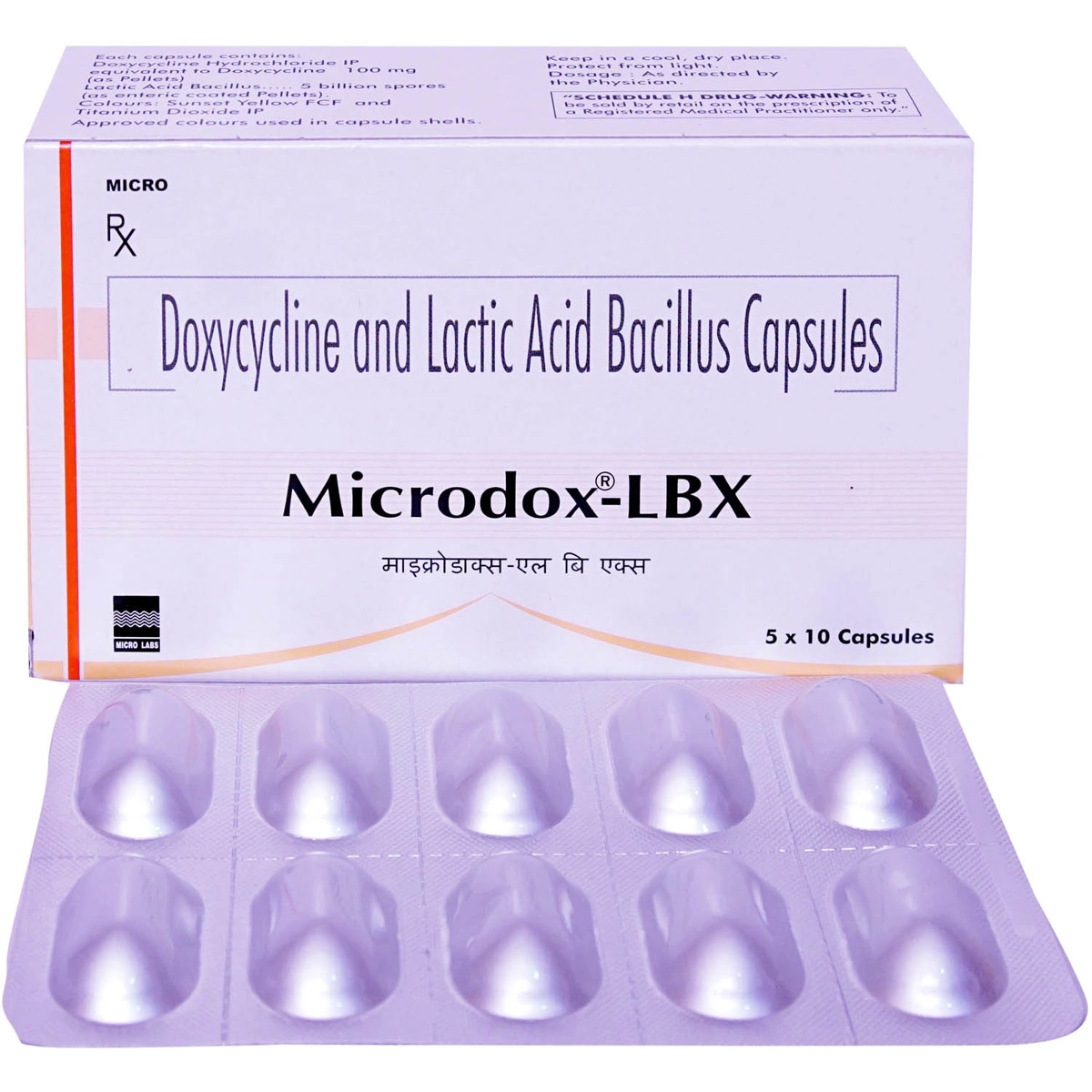 Microdox LBX, Doxycycline, Lactobacillus