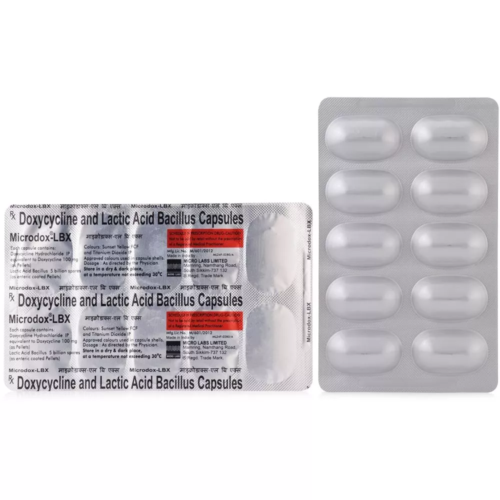 Microdox LBX, Doxycycline, Lactobacillus