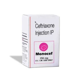 Monocef-Injektion