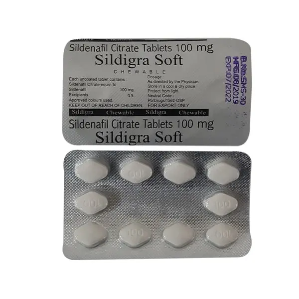 Sildigra-Soft-100-Mg Sildigra,Sildenafil