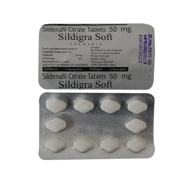 Sildigra-Soft-50-Mg Sildigra,Sildenafil