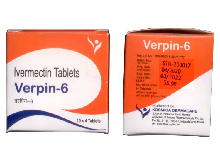 Verpin-6-mg Verpin, Ivermectin