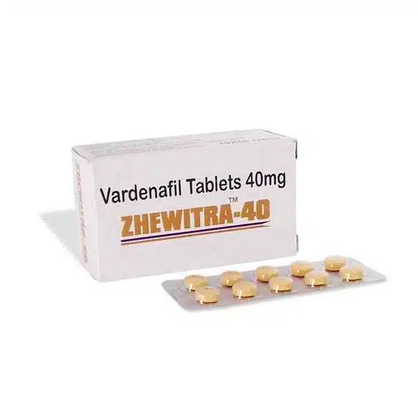 Zhewitra-40-Mg Zhewitra,Vardenafil