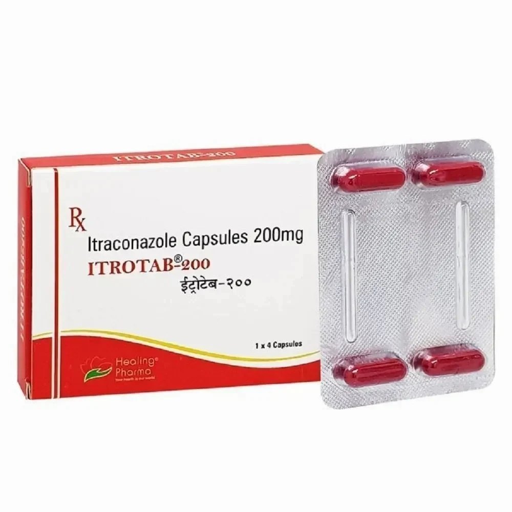 itraconazole-capsule Itrotab, Itraconazole
