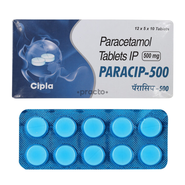 paracip-500mg-tablet Paracip, Paracetamol
