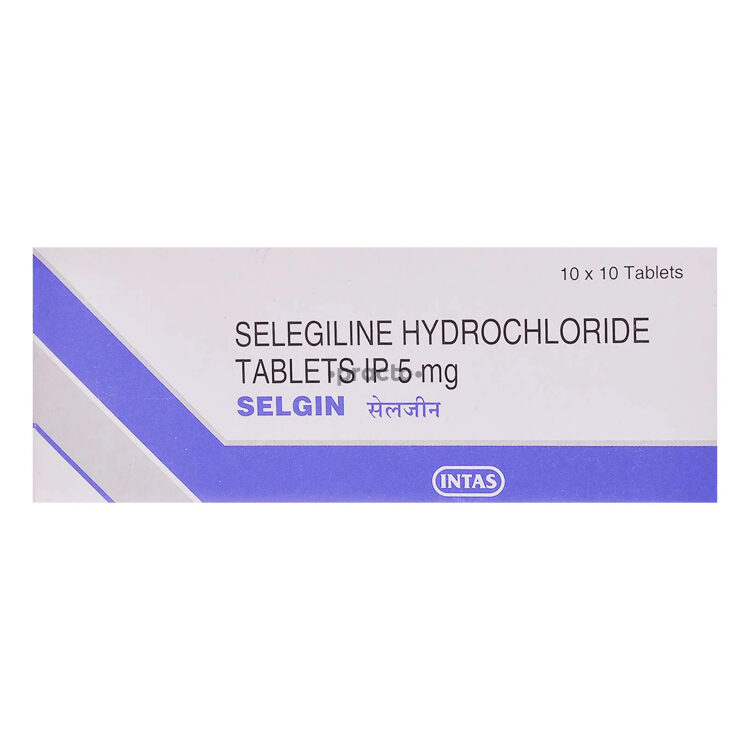 selgin-5mg-tablet Selgin, Selegiline Hydrochloride