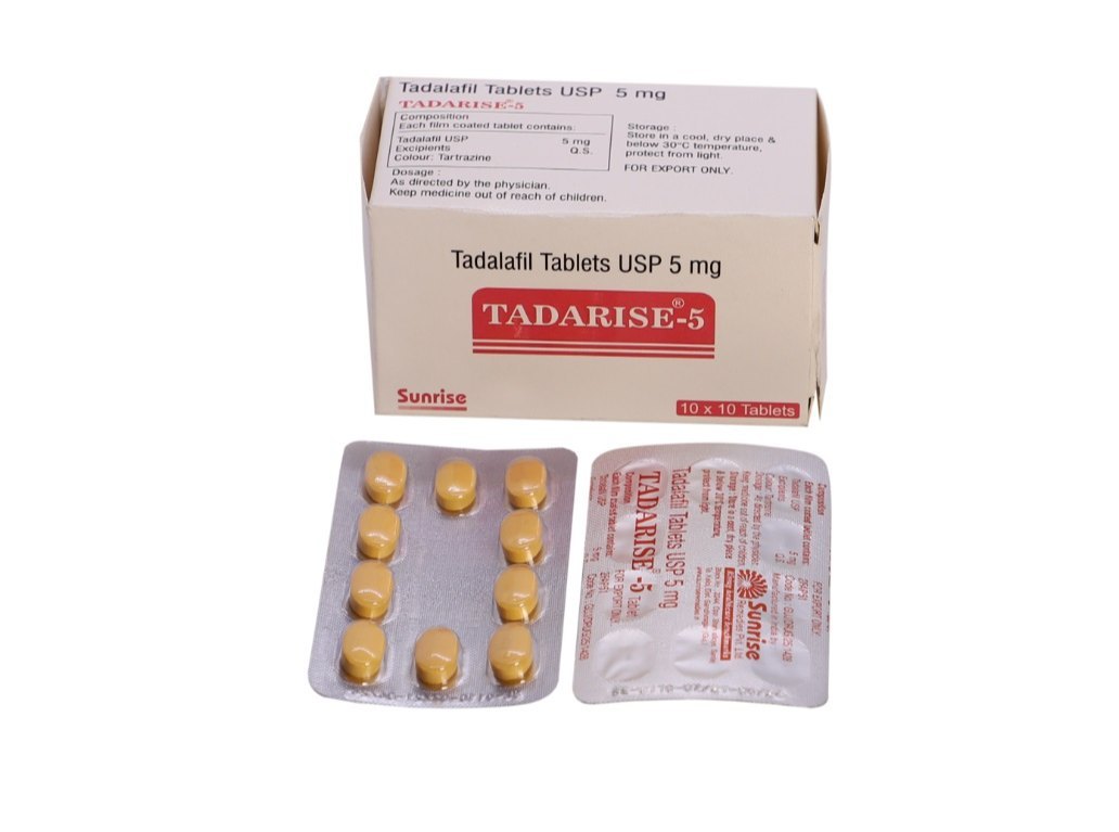 Tadarise, Tadalafil
