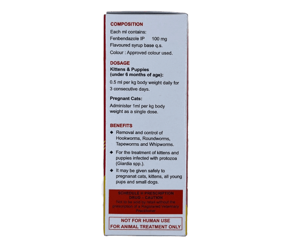 fenever pet suspension Fenbendazole